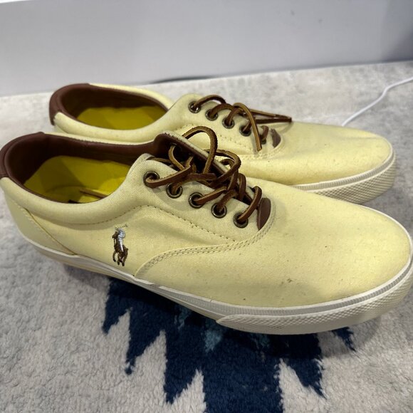 Polo Ralph Lauren Retro Men's Vaughn Shoes Size 10 - Picture 4 of 8